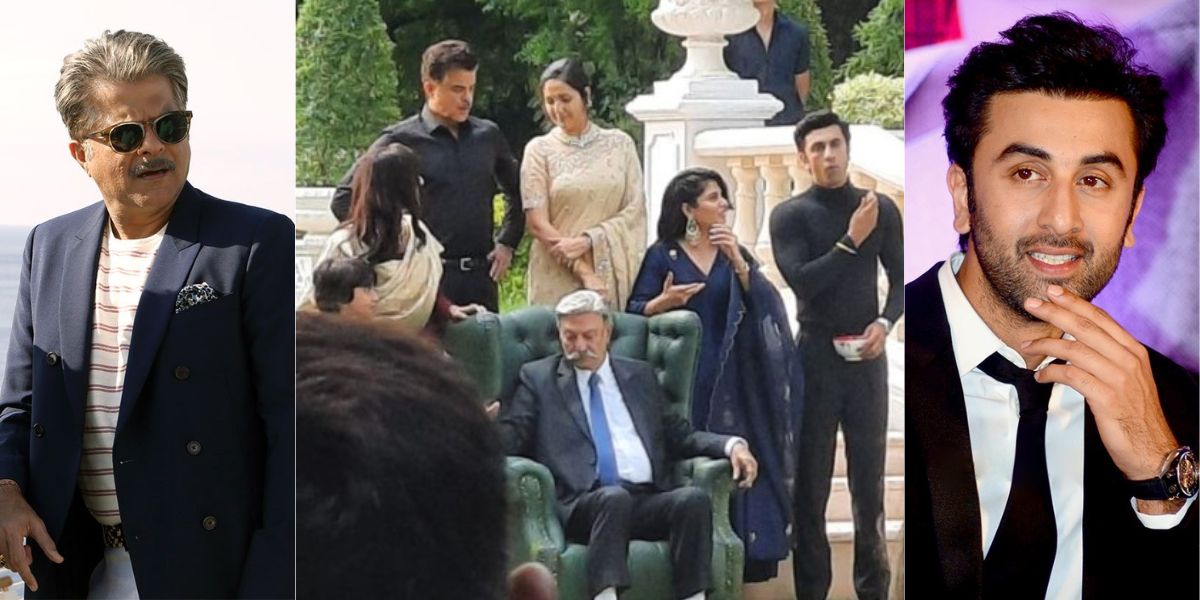 Anil and Ranbir look royal in a new leaked photo from the sets of Animal